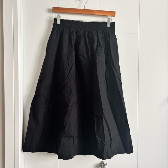 3/$45 Black Poplin Skirt - Picture 2 of 8